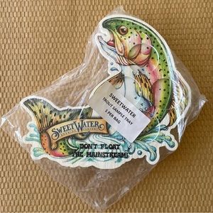SweetWater Brewing Company Trout Sample Tray “Don’t Float The Mainstream” New